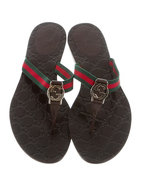 womens web slide sandal gucci|Gucci slide sandals women.